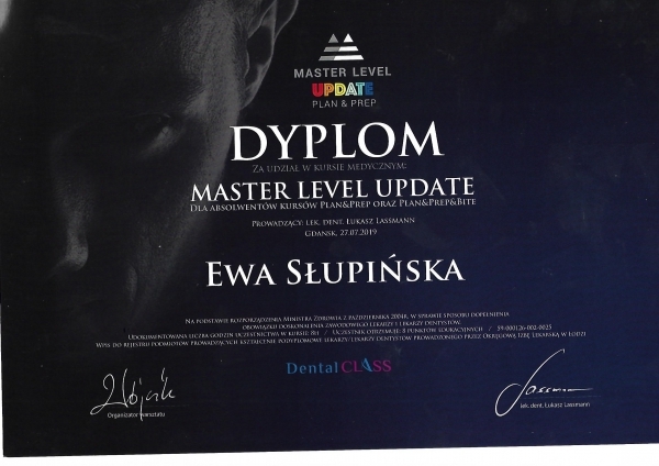 E.Slupinska - Master Level Update 2